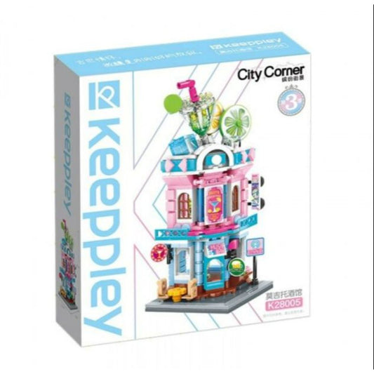 Keeppley City Corner Mojito Tavern Assortment Playing Building Blocks