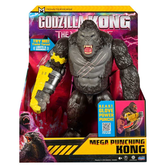 Godzilla x Kong 13" Mega Monsters Mega Punching Kong
