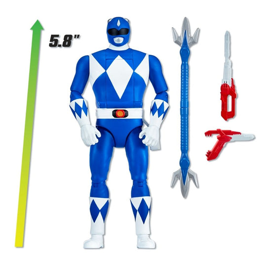 Power Rangers Re-Ignition Auto-Morphin Blue Ranger Head-Flippin' Action Figure