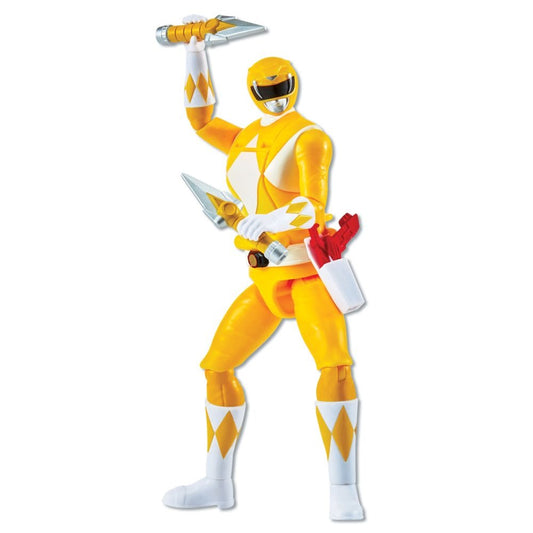 Power Rangers Re-Ignition Auto-Morphin Yellow Ranger Head-Flippin' Action Figure