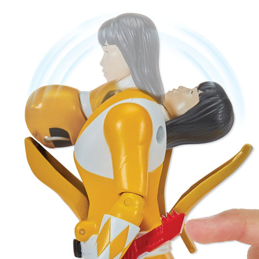 Power Rangers Re-Ignition Auto-Morphin Yellow Ranger Head-Flippin' Action Figure