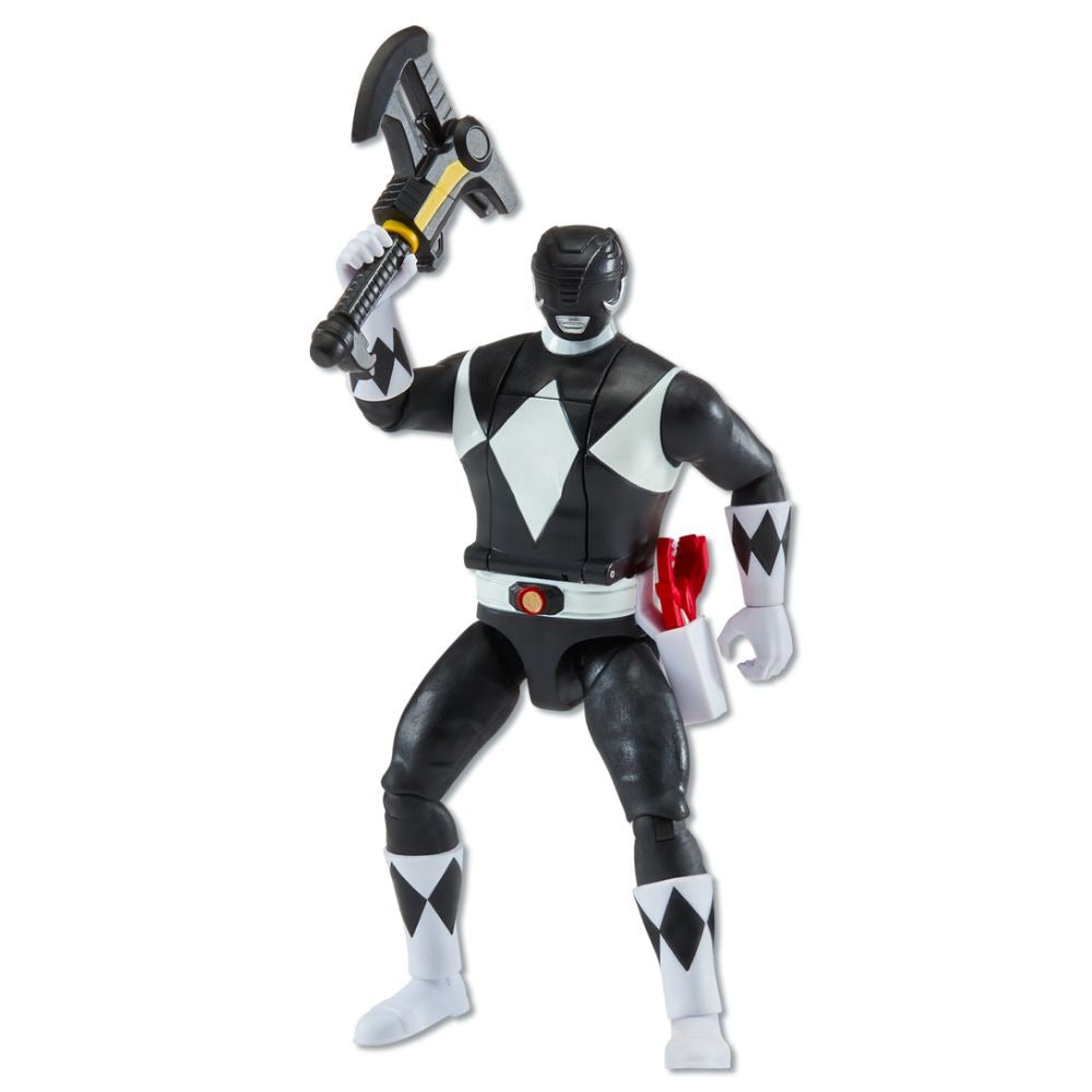 Power Rangers Re-Ignition Auto-Morphin Black Ranger Head-Flippin' Acti ...