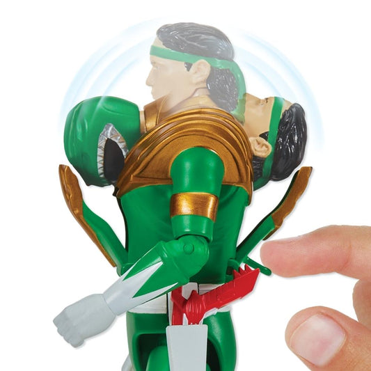 Power Rangers Re-Ignition Auto-Morphin Green Ranger Head-Flippin' Action Figure