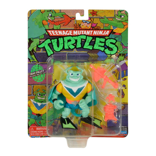 Teenage Mutant Ninja Turtles Classic 4" Mutant Action Figure Ray Fillet
