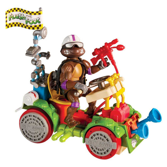 Teenage Mutant Ninja Turtles Classic Toilet Taxi w/ Donatello