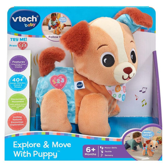 Vtech Explore & Move with Puppy Plush