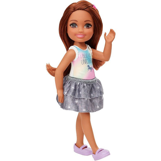 Barbie Club Chelsea 6" Doll - Unicorn Graphic Shirt