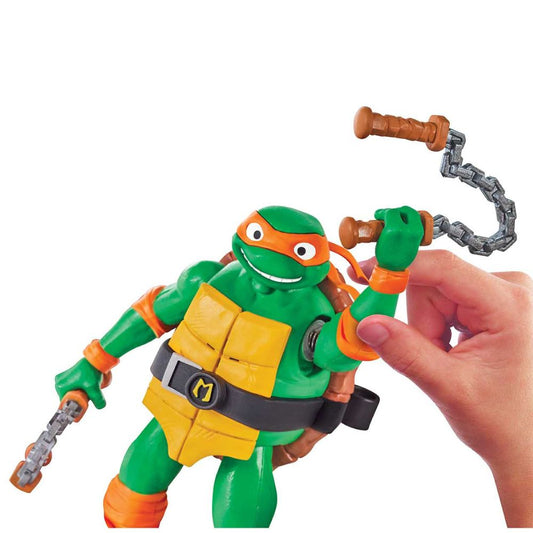Teenage Mutant Ninja Turtles Movie Deluxe Figures Ninja Shouts Michaelangelo