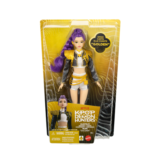 Mattel KPop Demon Hunters HUNTR/X Rumi Golden Singing Doll