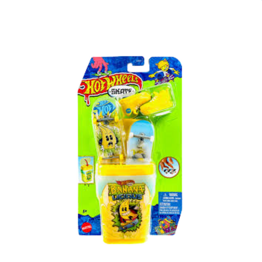 Hot Wheels Skate Fingerboard Gum Container 2pack Banana Licious