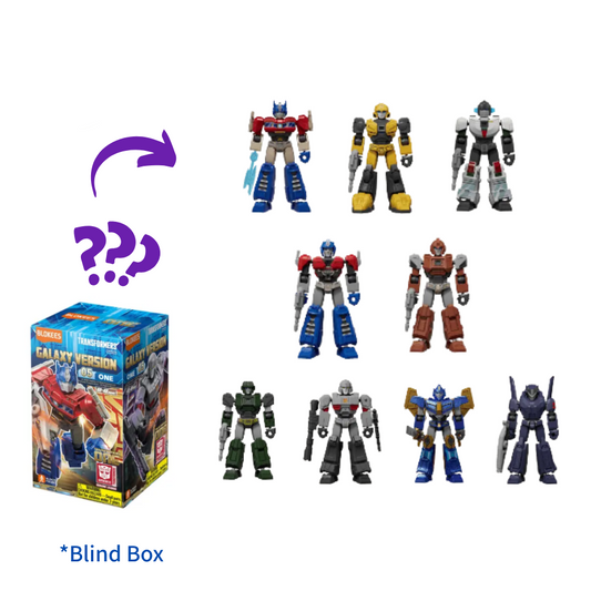 Blokees Transformers Galaxy Version 05 ONE Model Kit - Collectible Action Figure for Kids Ages 7 Years Old and Above