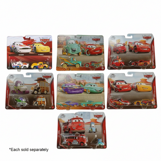 Mattel Disney Pixar Cars 2-Pack Die-Cast Character Set