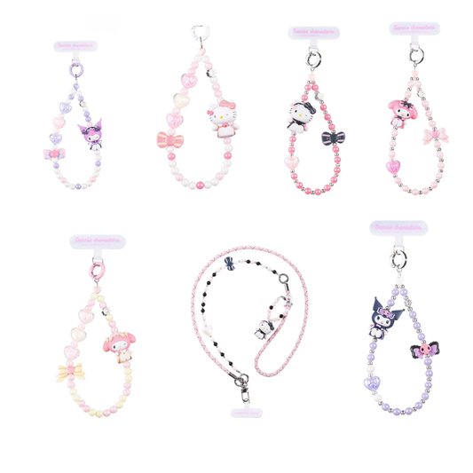 Sanrio Characters Sweet Style Series Phone Chain Display Set