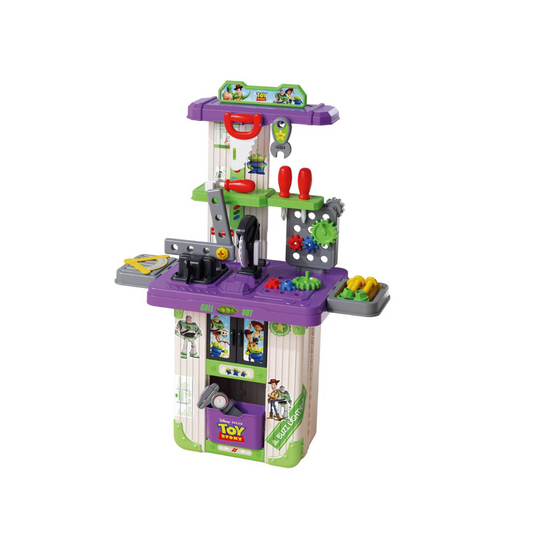 Disney Toy Story 4-in-1 Tool Trolley Case Play Set