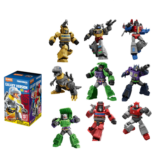 Blokees Transformers Galaxy Version 02 SOS Action Figure – Collectible Building Model Kit