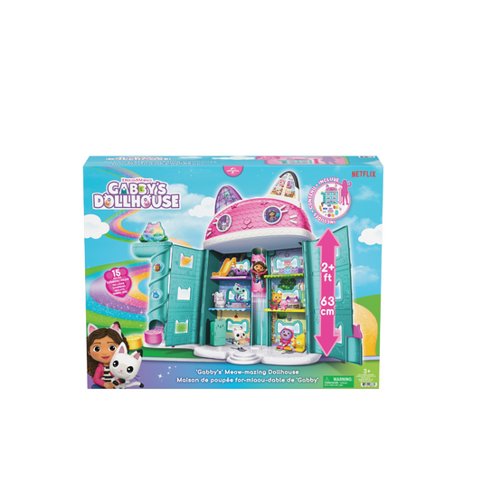 Gabby's Dollhouse Meow-Mazing Dollhouse Playset