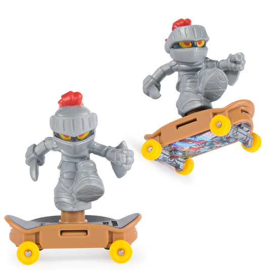 Tech Deck Free Riders Multipack – 4 Collectible Figures & Skateboard Set