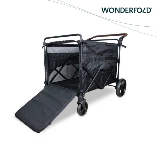 Wonder Fold PXL Pet Stroller - Black
