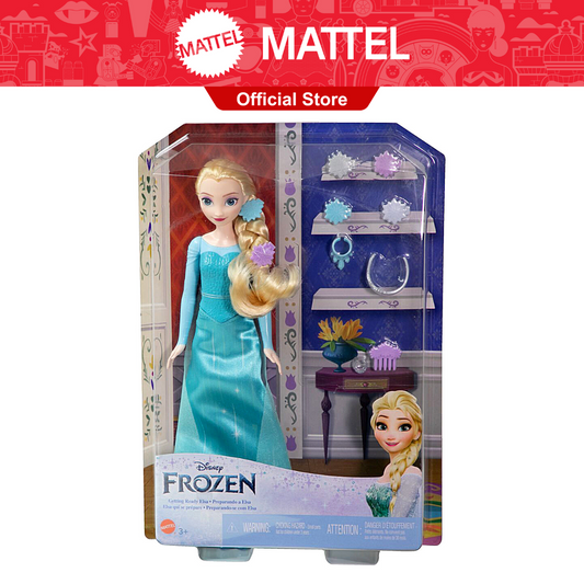 Disney Frozen Getting Ready Elsa Doll With Accessories