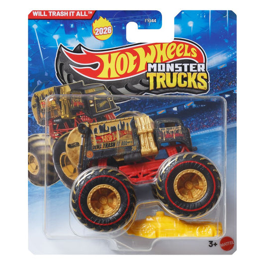 Hot Wheels Monster Trucks 1:64 Scale Die-Cast Vehicle