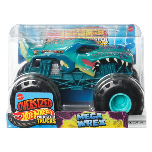 Hot Wheels Monster Trucks Oversized 1:24 Hot Wheels Delivery Vehicle (Mega Wrex)