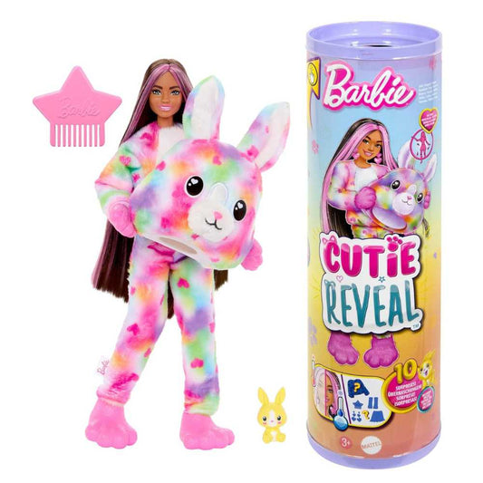 Barbie Cutie Reveal Color Dream Series Bunny Doll