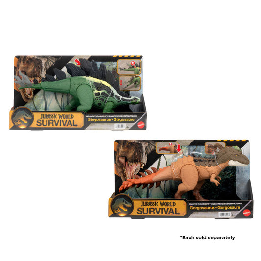 Jurassic World Gigantic Dinosaur - Prehistoric Battle Action Figures