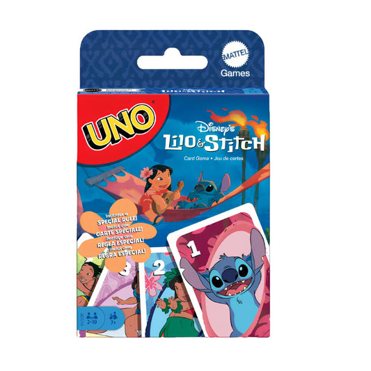 UNO Disney Lilo & Stitch Card Game – Featuring Hawaiian Style Graphics