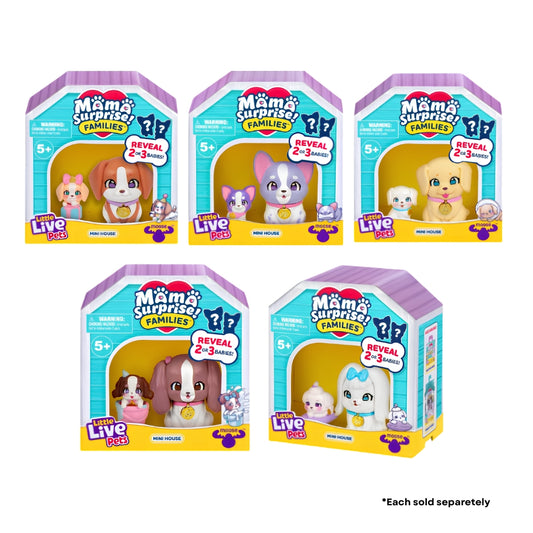 Little Live Pets Mama Surprise Families S1 Mini House Playset