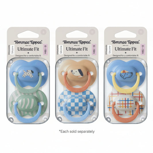 Tommee Tippee Cherry Latex Soother 2 Pack