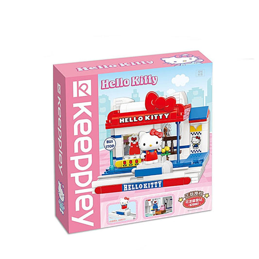 Keeppley Sanrio Building Blocks Series - Hello Kitty Stall Modern Fashion Shop Street Scenes