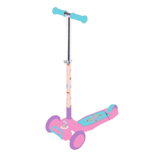 Barbie Adjustable Twist 3-Wheel Lean-to-Steer Toddler Scooter