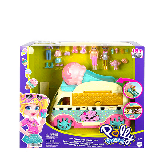 Polly Pocket Pollyville Tiny Treats Ice Cream Truck
