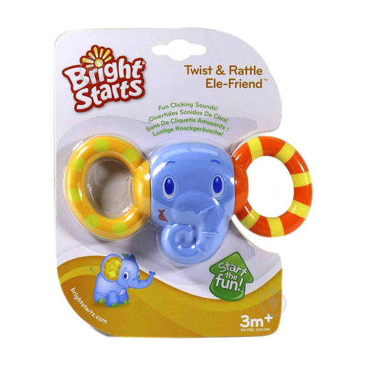 Bright Starts Twist & Rattle Elle-Friend