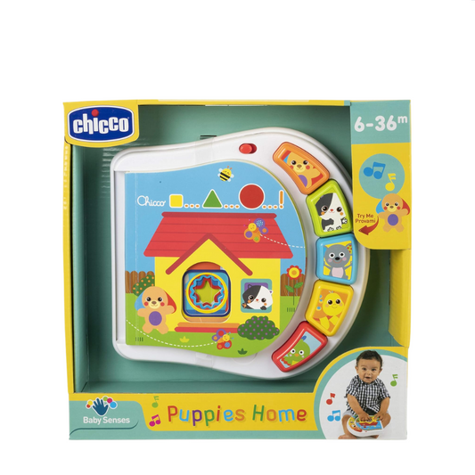 Chicco Puppies Home Book for Toddler Toy
