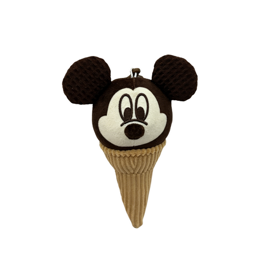 Disney Mickey Mouse 6-Inch Ice Cream Cone Stuffed Plush Toy