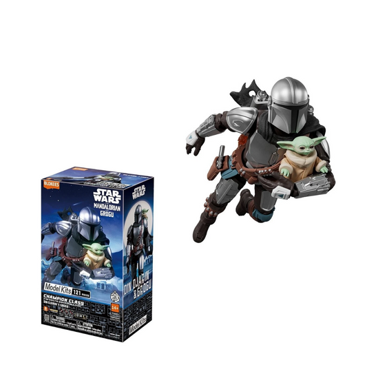 Blokees Star Wars The Mandalorian CC05 Din Djarin & Grogu Action Figure Model Kit