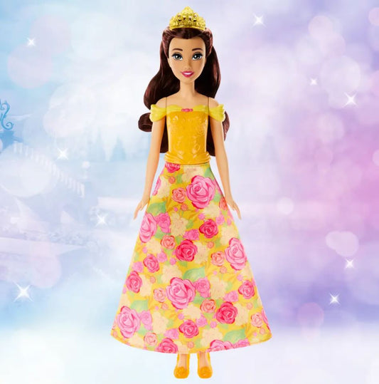 Disney Princess Flower Fashion Belle Doll With 20 Charms