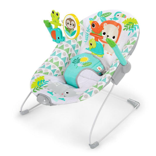 Bright Starts Spinnin Safari Vibrating Bouncer