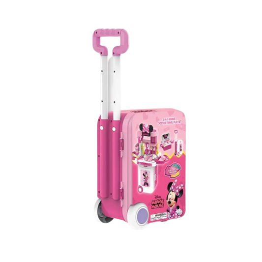 Disney Minnie Mouse 3-in-1 Medical Doctor Playset Toy Suitcase