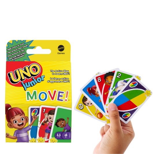 Mattel Games Uno Junior Action Play Card