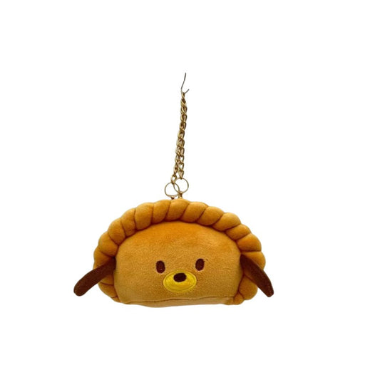 Pluto Curry Puff Plush Keychain – Disney Pluto Food-Themed Bag Charm