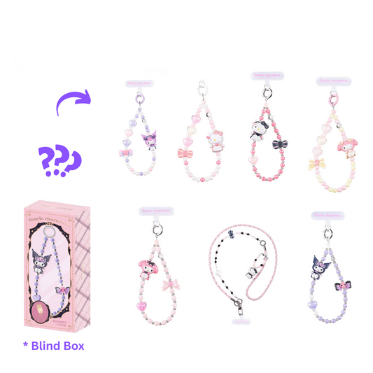 Sanrio Characters Sweet Style Series Phone Chain Display Set