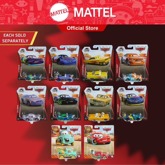 Disney Pixar Cars 1:55 Scale Die-Cast Character Vehicle (95FH) - Toy Cars for Kids and Collectors, Ages 3 Years and Above