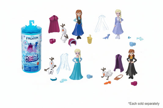 Disney Frozen Snow Color Reveal Dolls With 6 Surprises