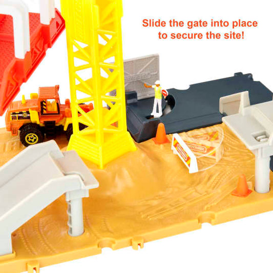 Matchbox Story Builders Action Drivers - Construction Playset