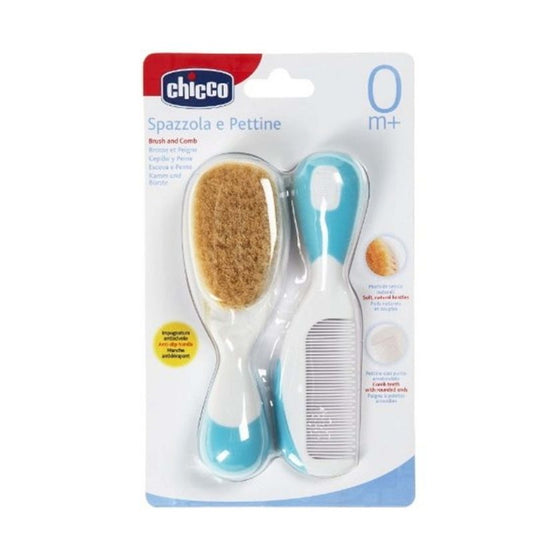 Chicco Brush & Comb (Light Blue)