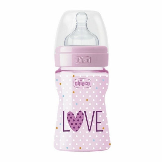 Chicco Feeding Bottle Well Being Love 150 ML