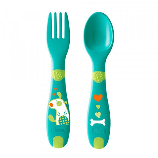 Chicco First Cutlery 12M+ (Neutral)
