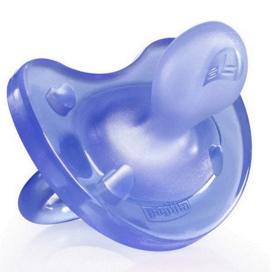 Chicco Physio Soft Soother Silicone 1pcs (0-6Mos) Purple